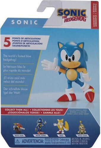 Jakks Pacific Wave 9 Sonic για 3+ Ετών 6.5εκ.