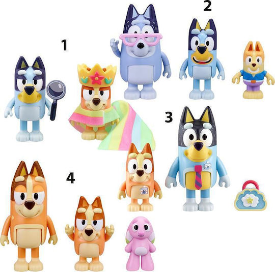 Giochi Preziosi Bluey Miniature Toy For 3+ Years 6cm (Miscellaneous Designs)