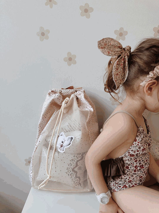 Mrs Ertha Kinder Rucksack Rucksack Beige 38cmx33cmx24cmcm