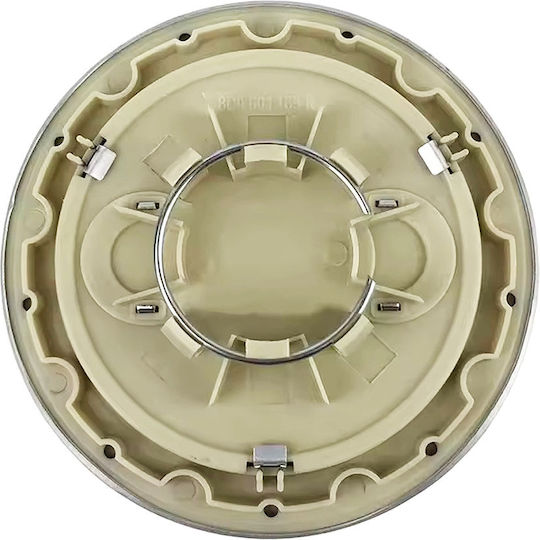 Audi Car Wheel Center Cap Gray Chrome 146mm 1 Piece