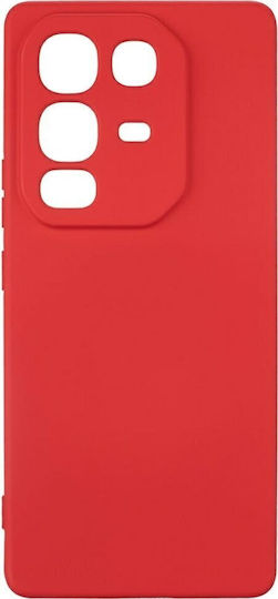 Beline Umschlag Rückseite Silikon Rot (Realme Note 50Ehre 50 Pro)