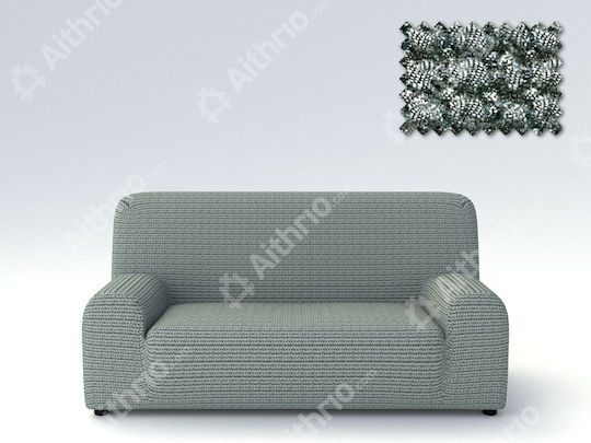 Elastic Covers Shape Adjustment Sofa Milos C/17 Black and White Two Seater 10+ Colours Available Living Room Covers