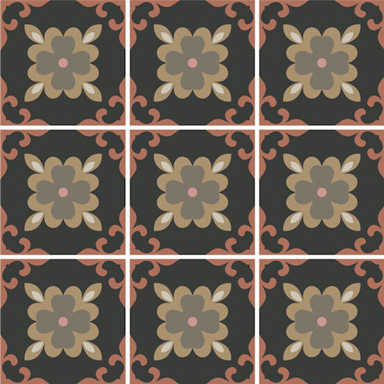 Tile Dahlia Day 15x15 Cm