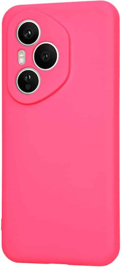 Techsuit Softflex Umschlag Rückseite Silikon Rosa (Honor 400 Pro)