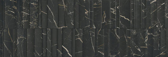 Piesă Ceramică Opera Night Lux 40x120 Cm Neagră Ape Ceramica