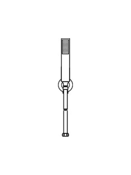 Excel Viento Built-In Set 2 Exits Mixer Telephone & Shower Head Ceiling Gold