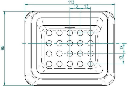 Чугунена Камера на Горелката за Пелети 113x93