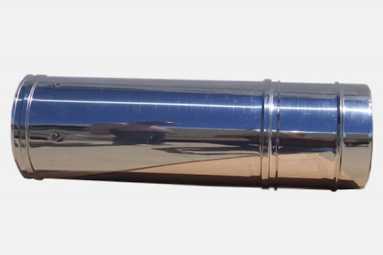 Teleskopischer Einwandiger Kaminrohr Ausziehbar 1m Ø200mm Airduct