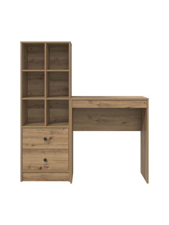 Παιδικό Γραφείο με Βιβλιοθήκη Δρυς 70x40x76cm