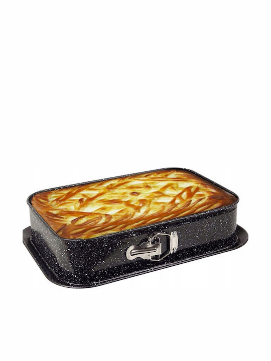 Brunbeste Marble Cake Baking Pan with Removable Bottom 35x24x7.5cm
