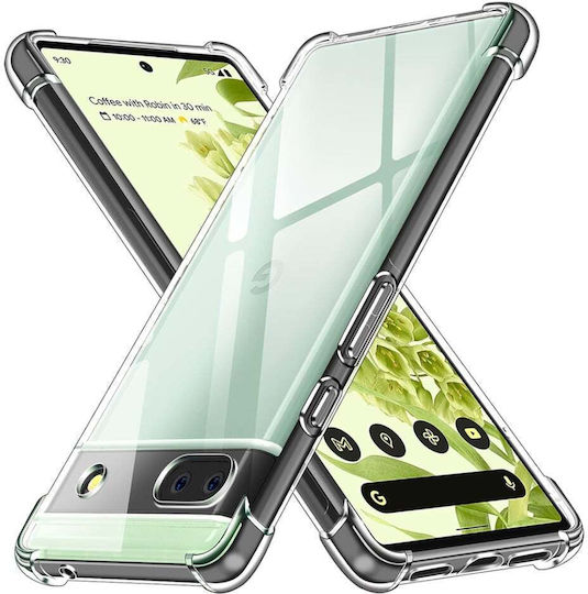 Back Cover Σιλικόνης Διάφανο (Google Pixel 6a)