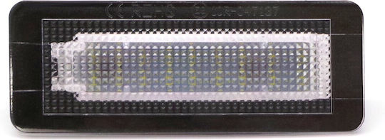 Lumini pentru plăcuțele de înmatriculare Lumini LED 12V 2538 2buc