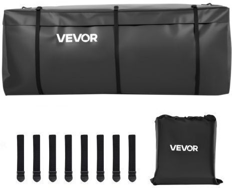 Vevor Hitch Cargo Carrier Bag 59.84 X 23.9 X 24.02 In 20 Cu.ft 8 Straps