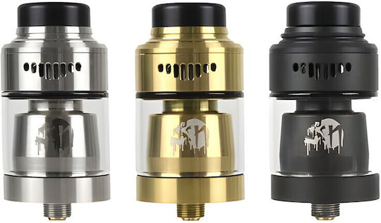 Suicide Mods Nightmare Verdampfer für Elektronische Zigaretten RTA 3.5ml 25mm Black at-2899-matte-black