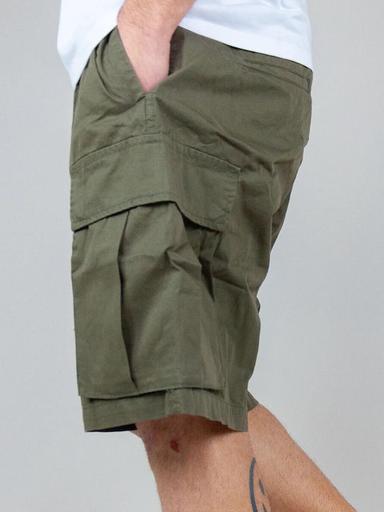 Ανδρική Βερμούδα Cargo Khaki
