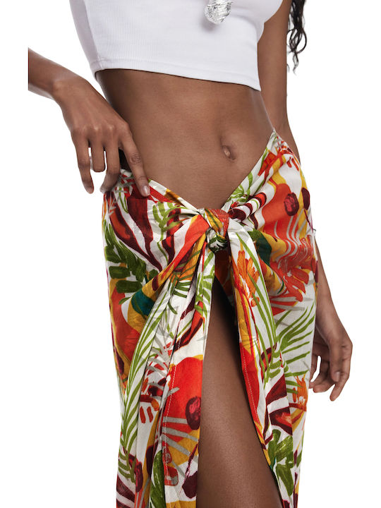 Desigual Tropical Παρεο Γυναικειο 25sawa05-9019 9019/material Finishes