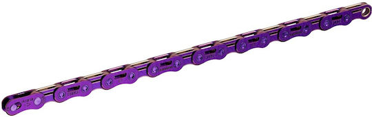 Αλυσιδα Sram Force Flattop Purple 126links Powerlock 12/13 Ταχυτητες E1