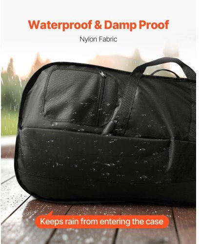 Vevor Waterproof Soft Case for String Instruments 4/4 Black