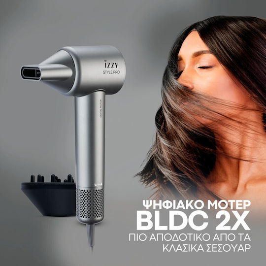 Izzy Professional Hair Dryer with Diffuser 1600W