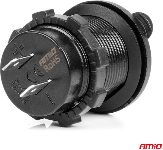 AMiO Adaptor pentru brichetă Priza auto 12V - 24V