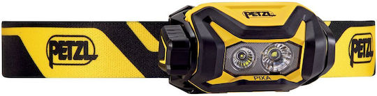 Petzl Rechargeable Headlamp LED IP68 with Maximum Brightness 450lm