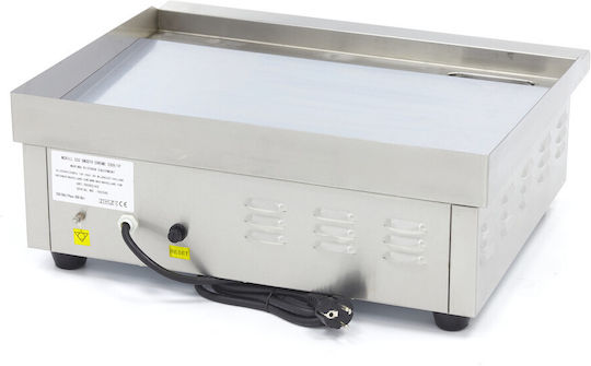 Maxima Gewerbliche Flachgrillplatten Elektrisch 3kW mit glatter & geriffelter Platte