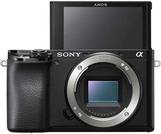 Sony A6100A Mirrorless Cameră Kit (E PZ 16-50mm F3.5-5.6 OSS + E 55-210mm F4.5-6.3 OSS) Neagră