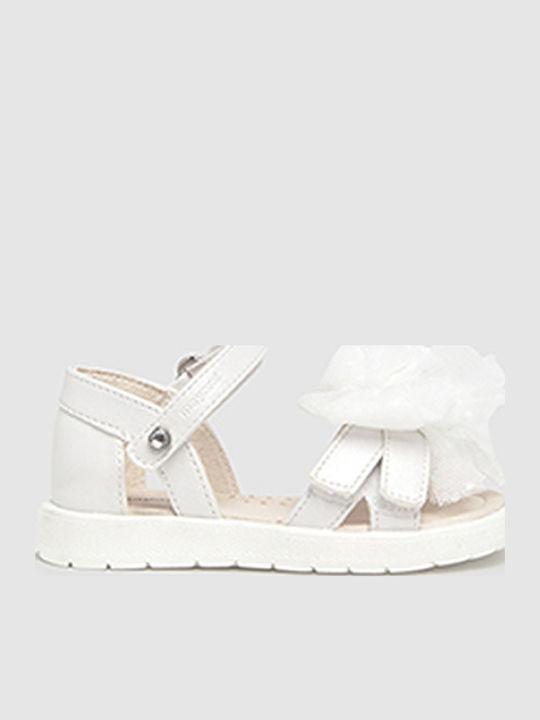 Mayoral Soft-Sole Baby Sandals White