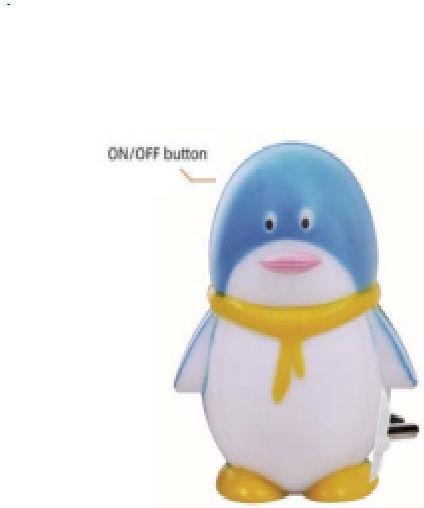 Universe Penguin Night Light