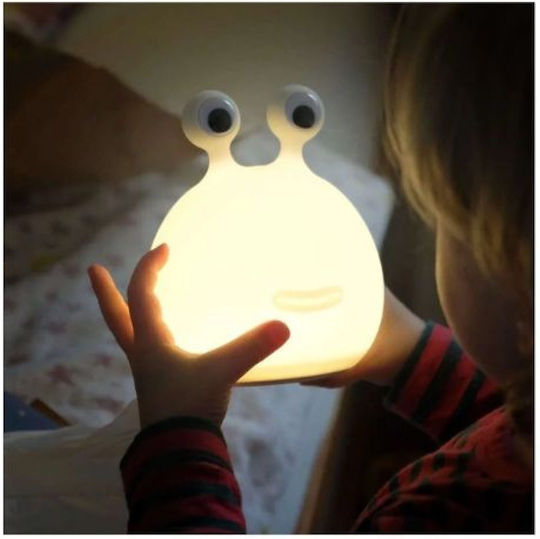 Mega Light Нощна Светлина LED Momo Moon USB Бяла Топла