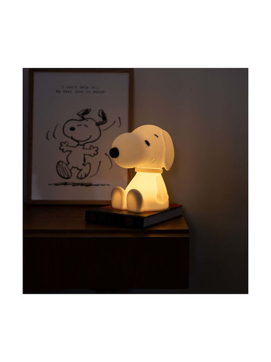 Mr Maria Nursery Night Light LED Snoopy Power White Warm