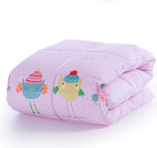 Nef-Nef Homeware Kids Duvet Single Tweet So SweetLovely Sweet Lovely 160x220cm