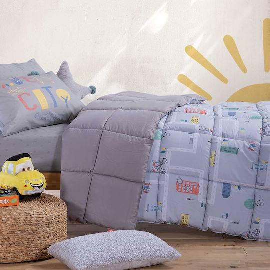 Nef-Nef Homeware Παιδικό Πάπλωμα Μονό Velocity 160x220εκ.