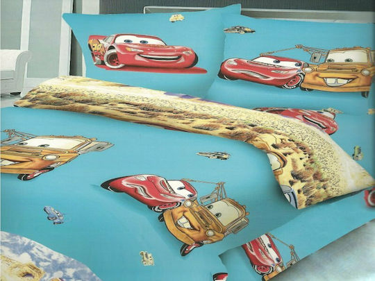 Kids Duvet Single McQueen Ciel 160x240cm