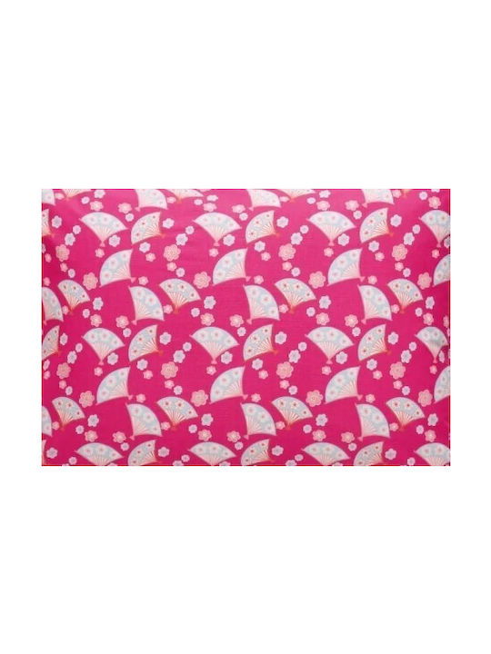 Kentia Παιδικό Πάπλωμα Μονό Maneki Ροζ 160x240εκ.