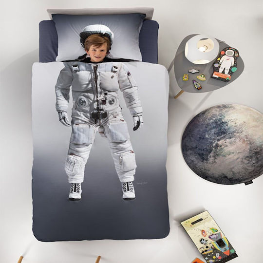 Saint Clair Kids Duvet Set Single with Pillowcase Ceros 160x225cm