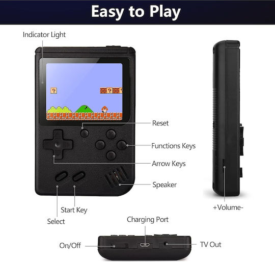 Elektronische Retro-Spielkonsole für Kinder