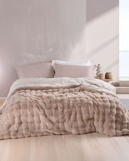 Rythmos Kinderbettdecke Einzel Luxe Beige 160x220cm