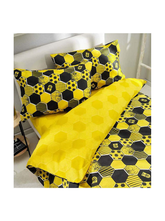 Vesta Home Kids Duvet Single Aris Kids Yellow-Black 160x230cm