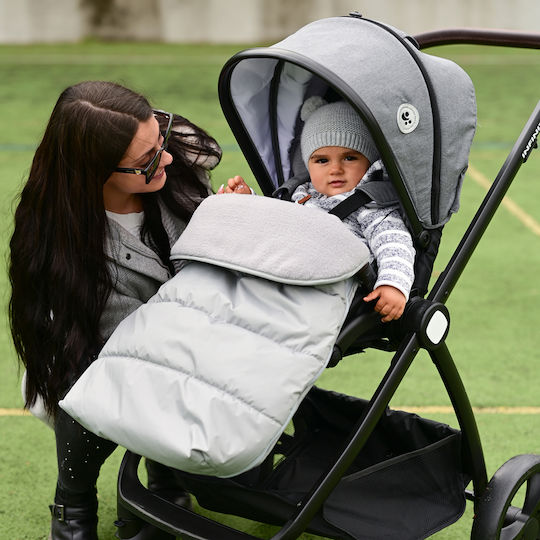 Lorelli Thermo Waterproof Stroller Footmuff with Fleece Lining 95x48cm Green
