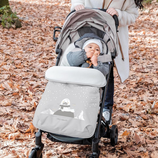 Kikka Boo Polar Stroller Footmuff Waterproof Sleepy Sheep With Fleece Lining 98x40cm