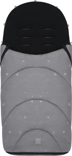 Kikka Boo Trendy Galaxy Waterproof Stroller Footmuff with Fleece Lining 98x40cm Gray