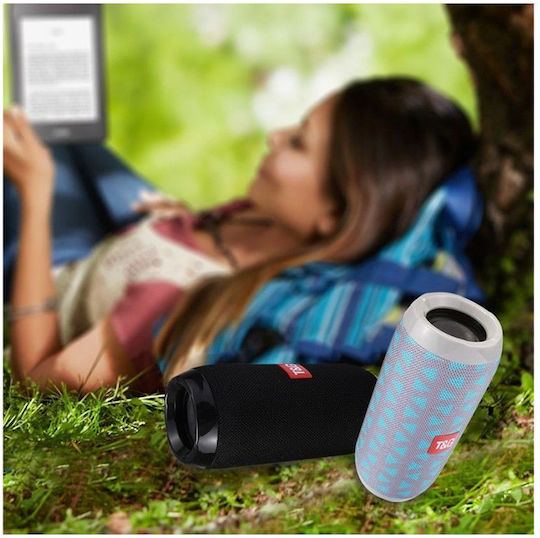 T&G TG-117 Ηχείο Bluetooth 5W με Ραδιόφωνο και Διάρκεια Μπαταρίας έως 4 ώρες Μπλε