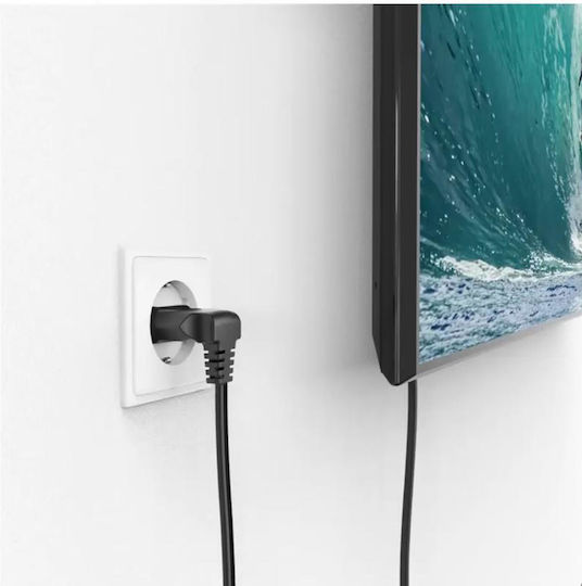 HAMA IEC C7 - IEC C7 Cable 1.5m Μαύρο