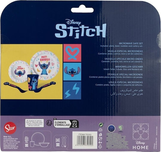 Stor Set Essgeschirr aus Kunststoff Mehrfarbig 5Stück für 36+ Monate