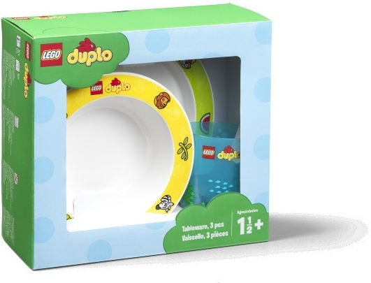LEGO Feeding Set Duplo made of Plastic Multicolour 3pcs for 18+ months