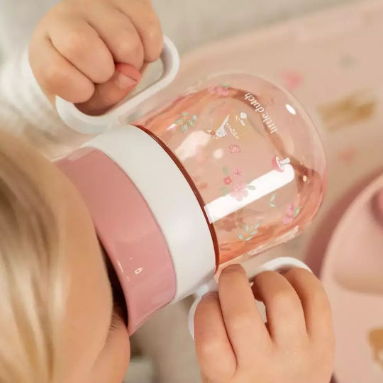 Little Dutch Feeding Set Mio Fairy Garden made of Plastic Pink 3pcs