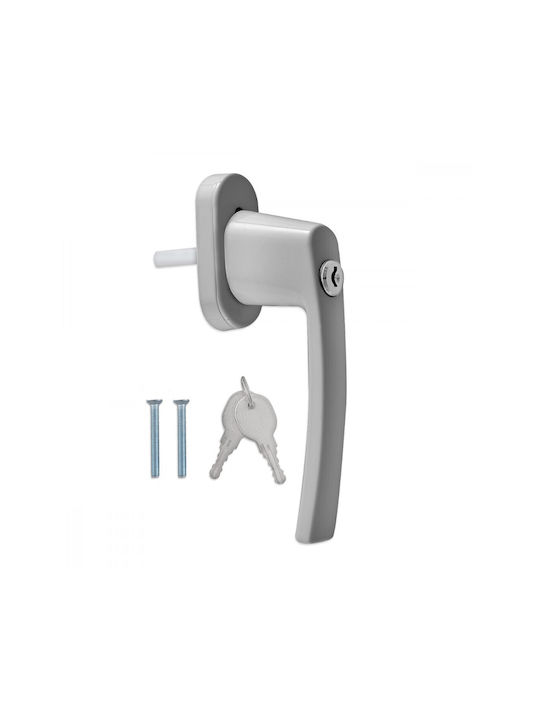 KWmobile Handgriff Fenstergriff Paar Gray