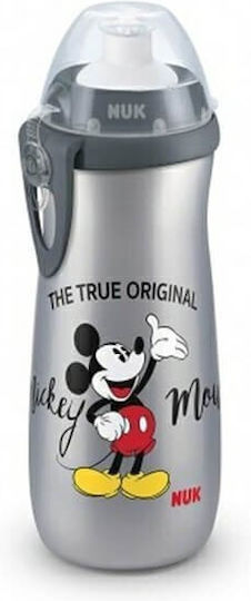 Nuk Sports Cup Mickey Educational Sippy Cup Plastic Gray Sports Cup Mickey for 36m+m+ 450ml