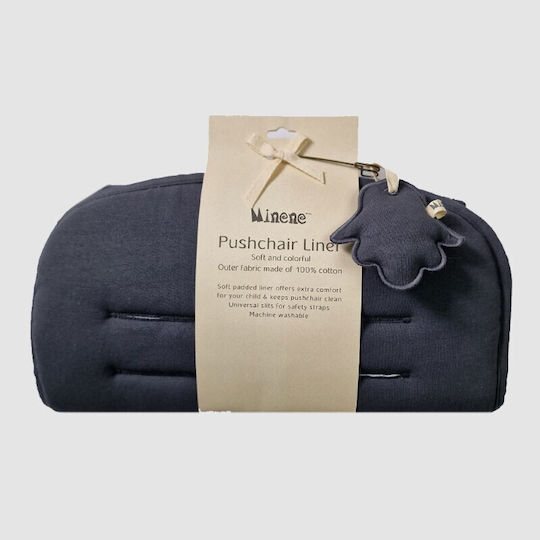 Minene Stroller Seat Liner 35x75cm Gray